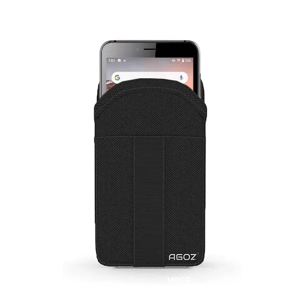 Étui robuste pour terminal PAX POS avec clip de ceinture métallique et passant | Agoz