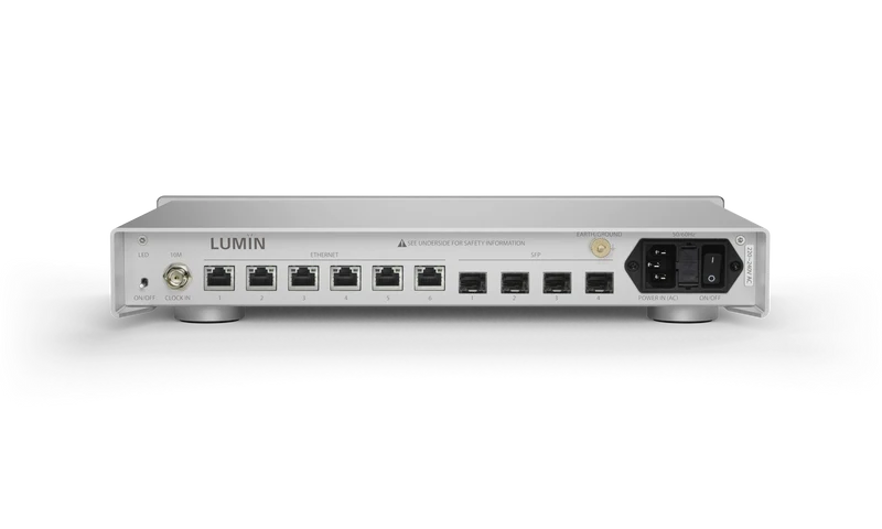 LUMIN N1 – SWITCH AUDIO RÉSEAU AVEC CONNEXIONS RJ45 ET FIBRE