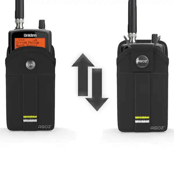 Étui pour scanner radio Uniden de qualité militaire avec fermeture à pression
