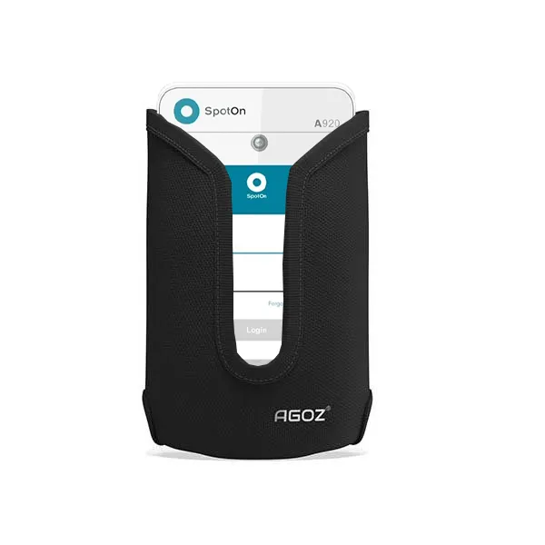 Étui robuste pour terminal de point de vente portatif SpotOn avec pince et passant de ceinture | Agoz