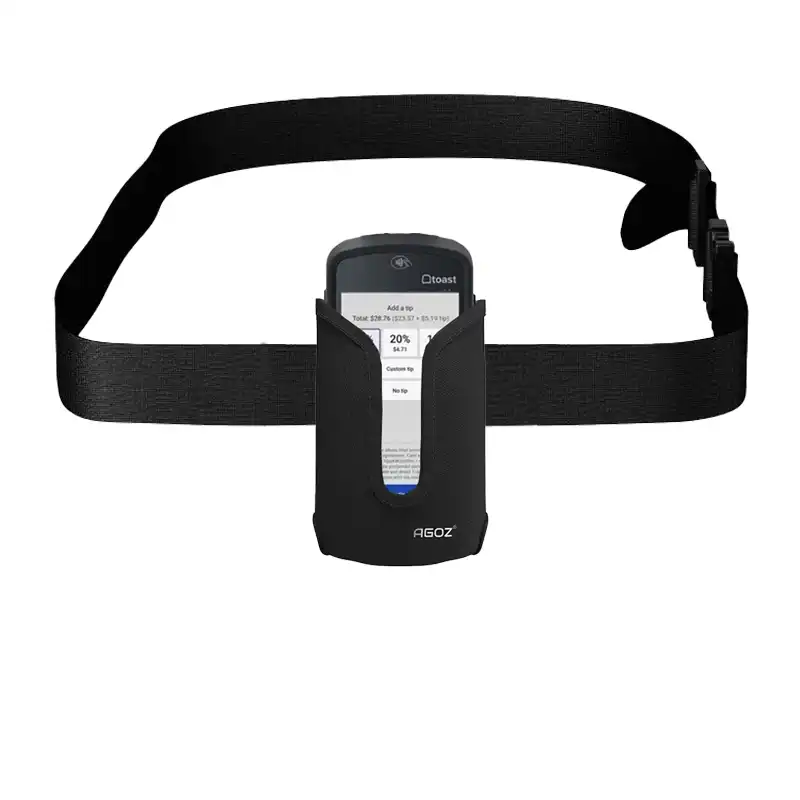 Étui POS robuste pour Toast Go 2 avec clip et passant de ceinture | Agoz