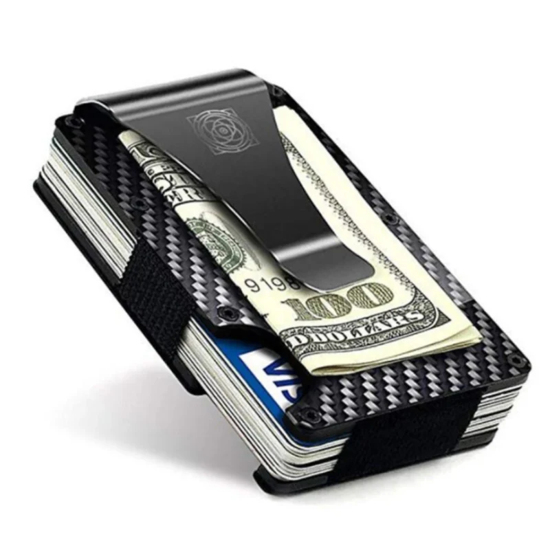 Porte-cartes en aluminium