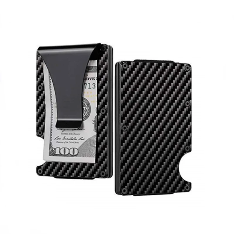 Porte-cartes en aluminium