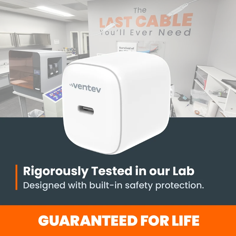 45W ULTRAFAST USB-C Universal GaN Mini Wall Charger