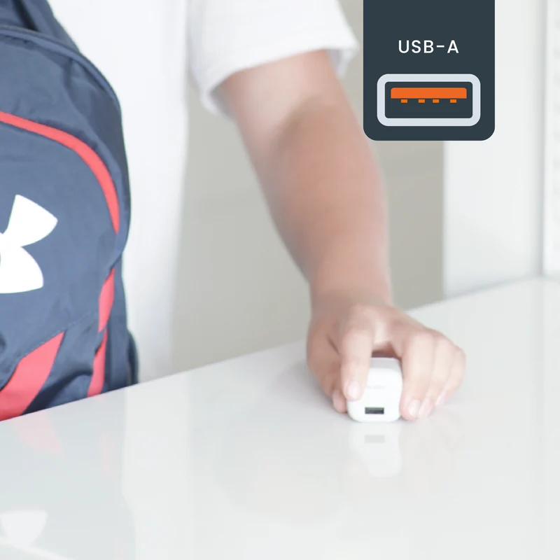 12W USB-A Universal Mini Wall Charger