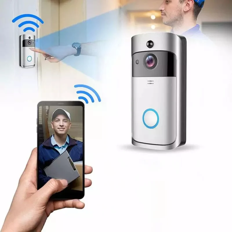 Sonnette WiFi intelligente avec caméra