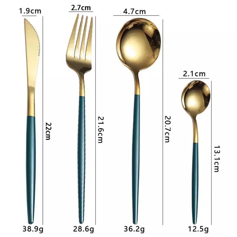 Set de couverts ODILE de 24 pièces