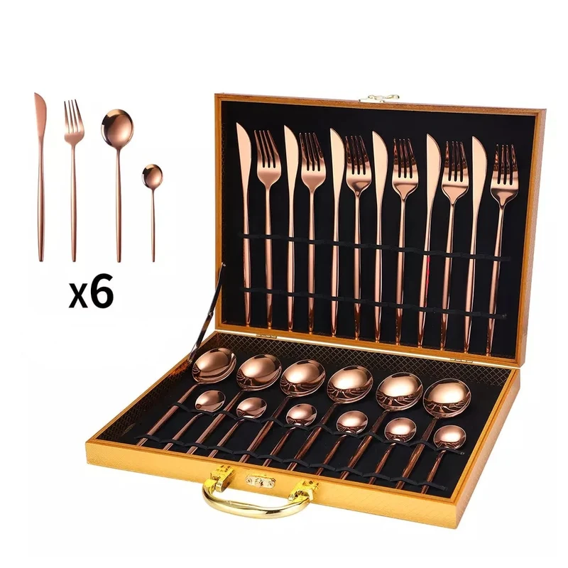 Set de couverts ODILE de 24 pièces