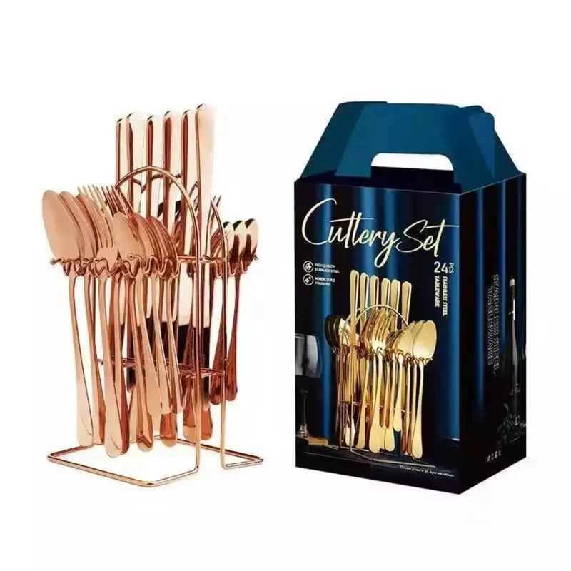 Set de couverts ODETTE de 24 pièces