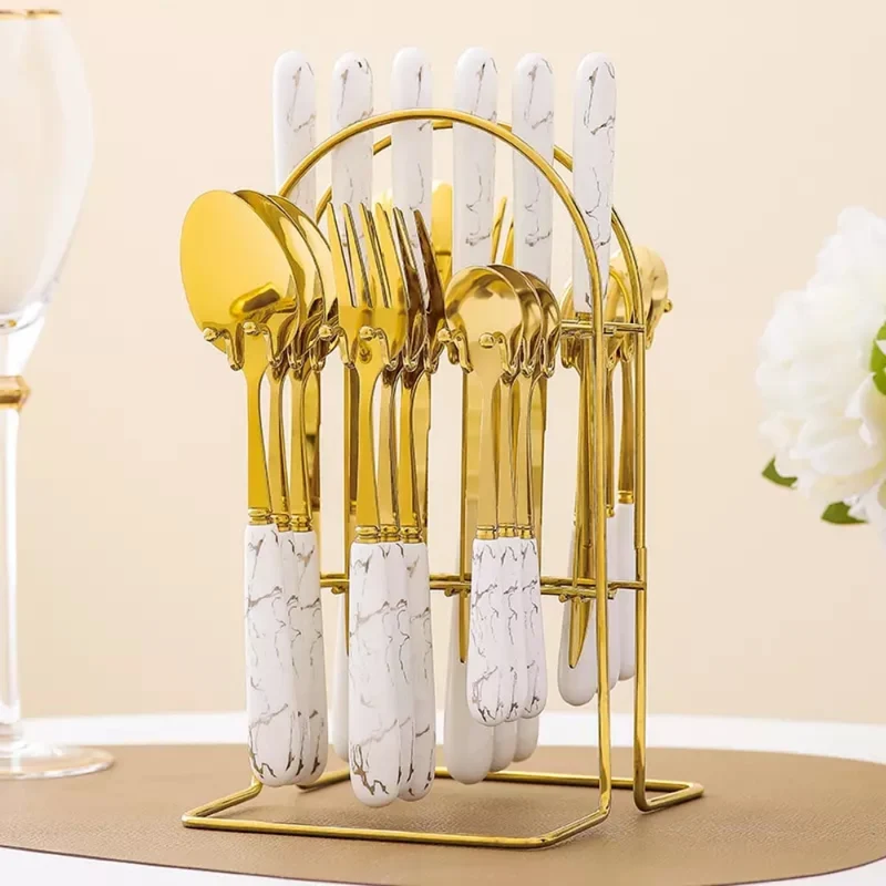 Set de couverts ODETTE de 24 pièces