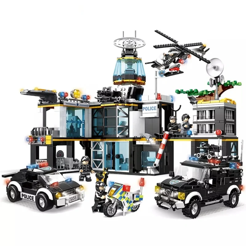 Set de briques Police 1261 pièces
