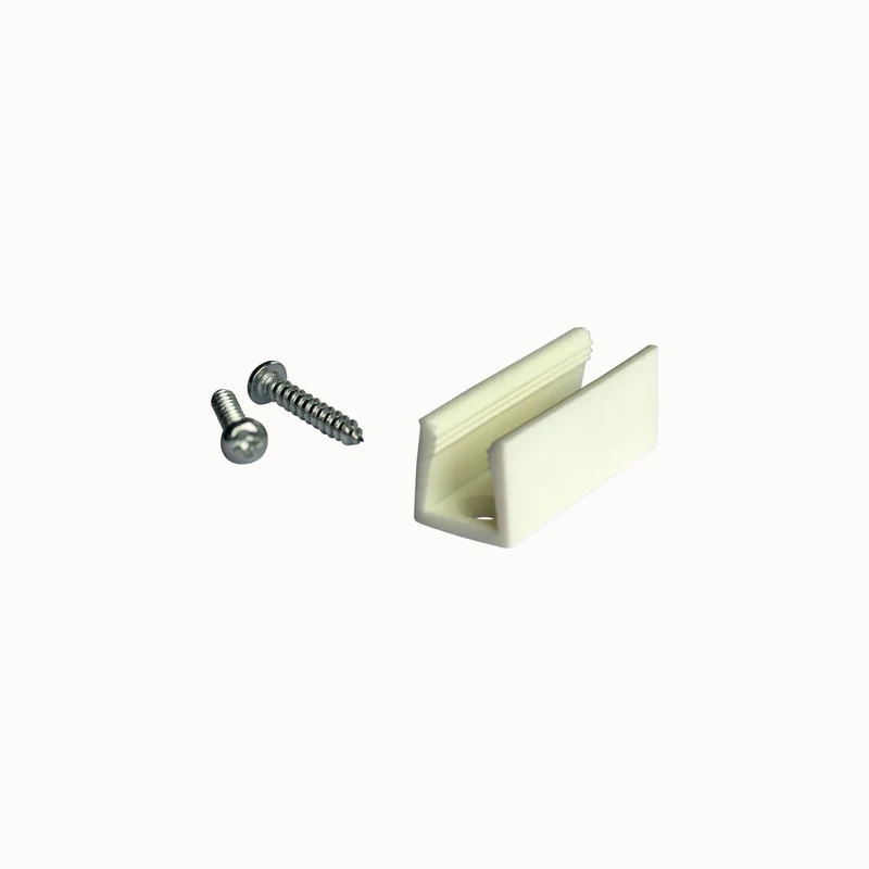 Lot de 10 rails de fixation pour surline
