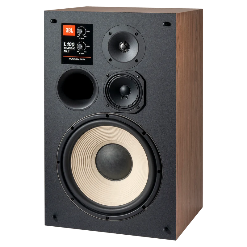 JBL L100 Classic MKII | Enceintes d'étagère 3 voies (sans supports)