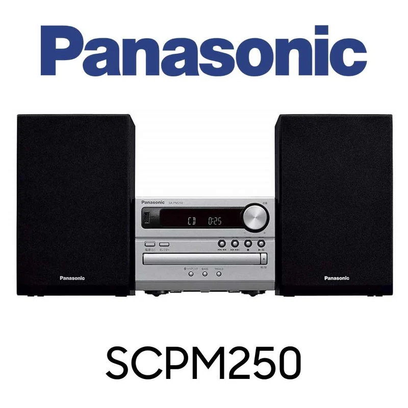 Panasonic SC-PM250 | Mini-chaîne avec CD et Bluetooth