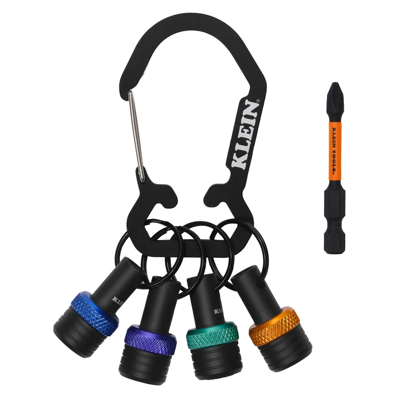 BIT HOLDER KEYCHAIN SET, 5-PIECE