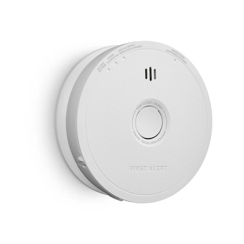 Hardwire Smoke Alarm with AA Battery Backup SM6W01A