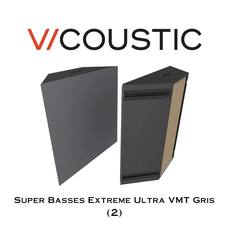 Vicoustic Super Extreme Ultra VMT | Panneaux ultra absorbeurs de basses fréquences (2 Unités)