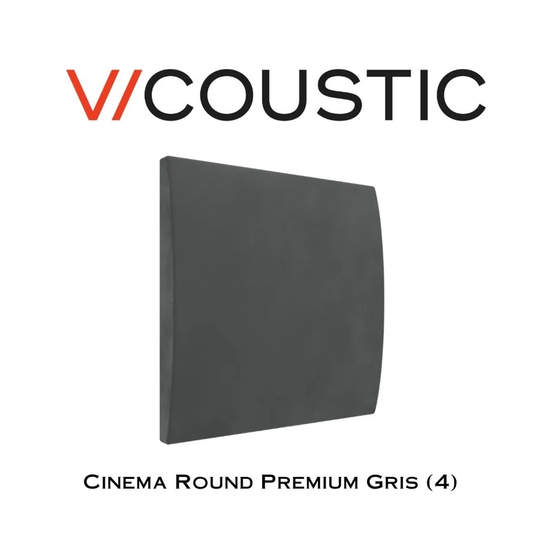 Vicoustic Cinema Round Premium | Panneaux d'absortion (4 Unités)