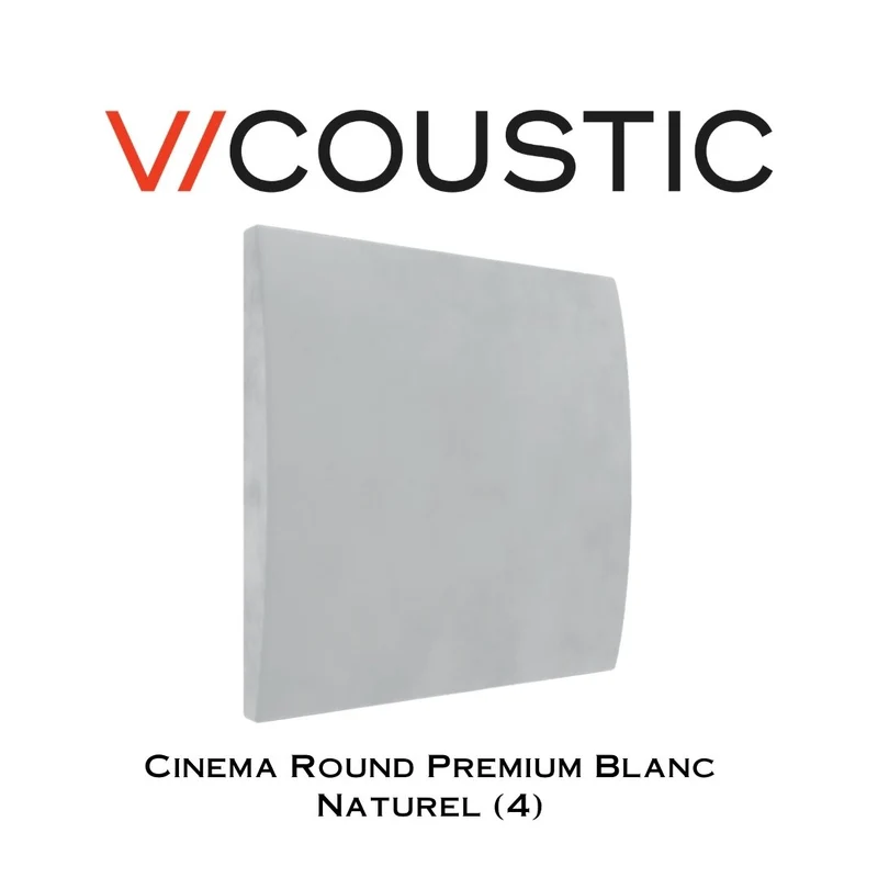 Vicoustic Cinema Round Premium | Panneaux d'absortion (4 Unités)
