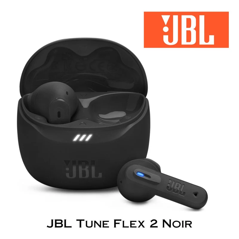 JBL Tune Flex 2 | Écouteurs boutons sans fil à réduction de bruit