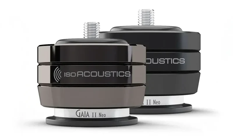 GAIA II Neo | Pieds isolateurs pour haut-parleurs et subwoofers max 121 lb (4 unités)