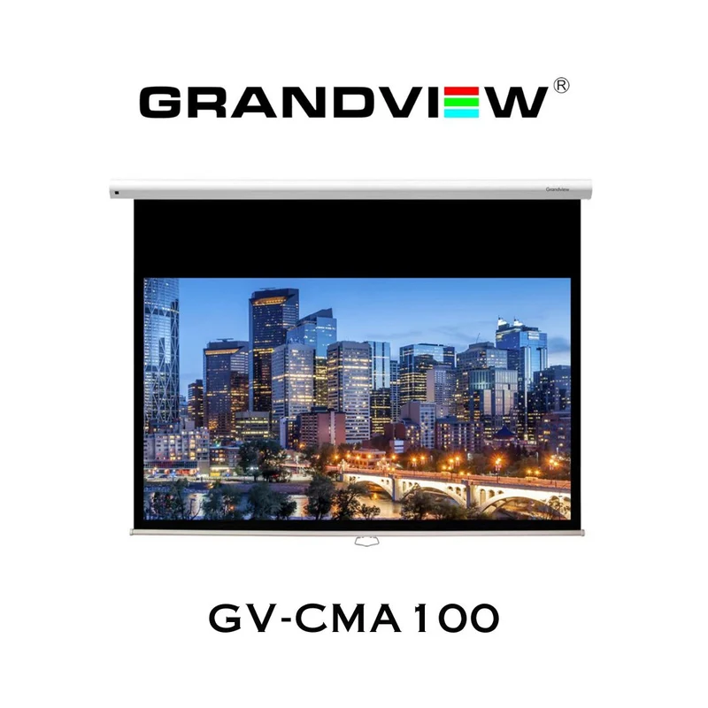 Grandview GV-CMA | Écrans de projection manuelle "Cyber" 92'' à 120'' | 16:9