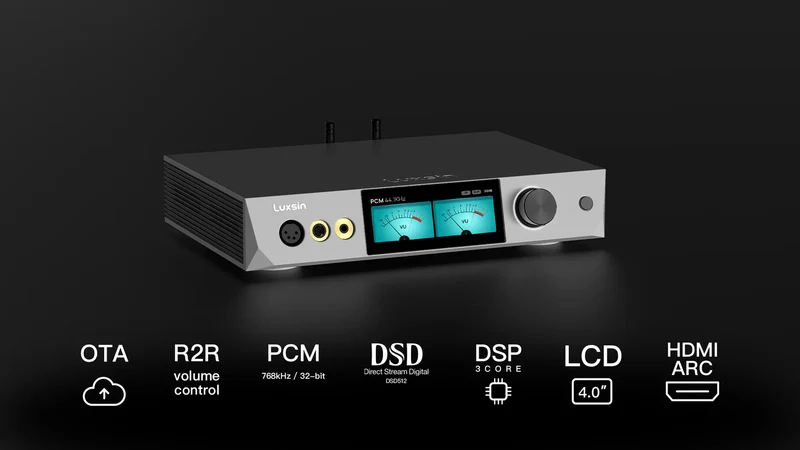 Luxsin Audio X9 - Ampli de casques d'écoute haute-fidélité