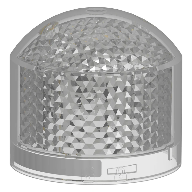 Beacon lens light module, Harmony XVB7 Modular Tower Light, white, Ø70mm, flashing, coloured lens