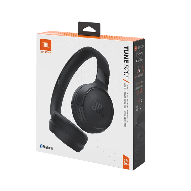 JBL Tune 520BT - Casque supra-auriculaire Bluetooth