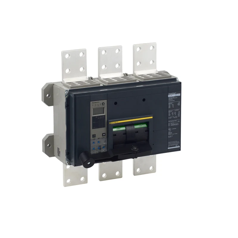 Circuit Breaker, PowerPacT R, 2000A, 3 Pole, 600VAC, 18kA, Busbar, Micrologic 6.0A, 80%