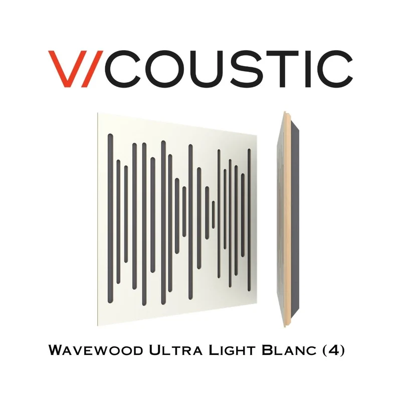 Vicoustic WaveWood Ultra Light - Absorbeurs acoustiques (4 Unités)