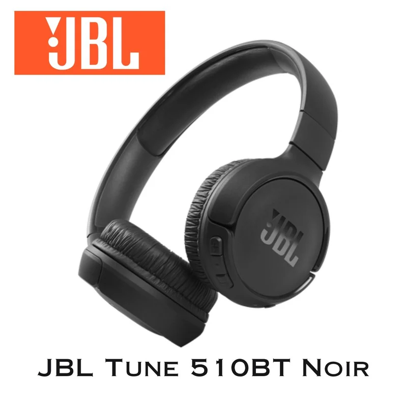 JBL Tune 510BT - Casque supra-auriculaire Bluetooth avec JBL Pure Bass