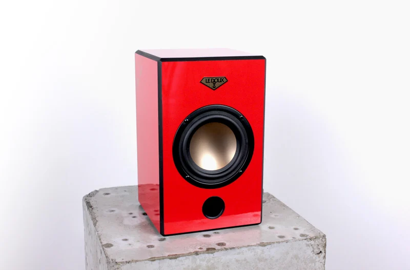 LE DOUX Acoustique Vision 4 (Rouges) - Enceintes étagère (Démonstrateurs)