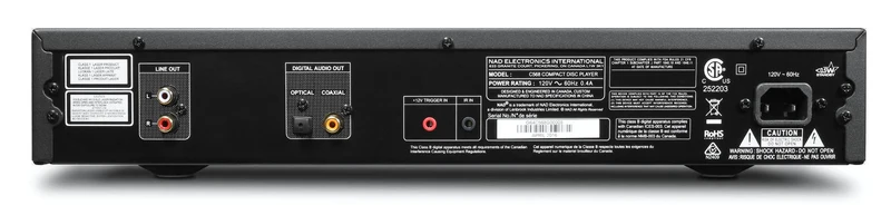 NAD C568 - Lecteur CD avec DAC Wolfson WM8741 24 Bits