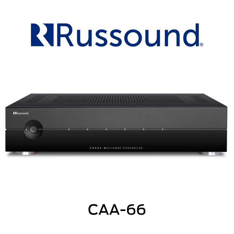 Russound CAA66 - Amplificateur source multi-pièces 20W/C, 6 RCA, 6 enceintes