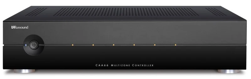 Russound CAA66K - Amplificateur source multi-pièces 20Watts/C, 6 RCA, 6 enceintes, 6 KP6