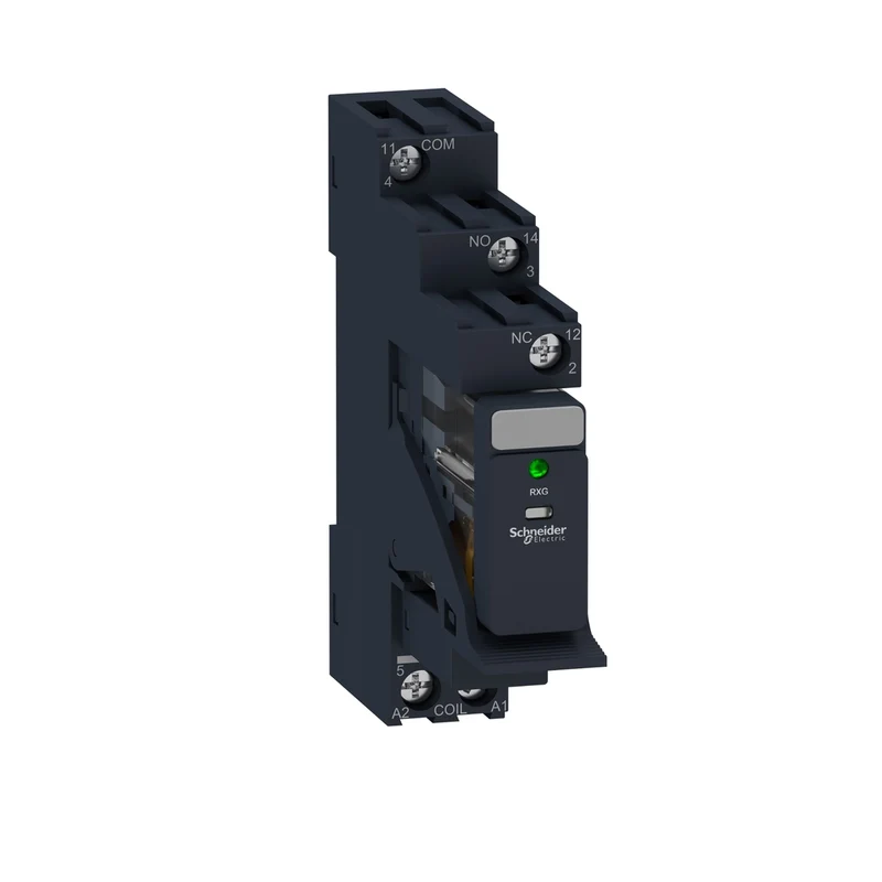 Interface Plug In Relay, Harmony Electromechanical Relays, Pre Assembled, 10A, 1CO, With LED, 24V DC