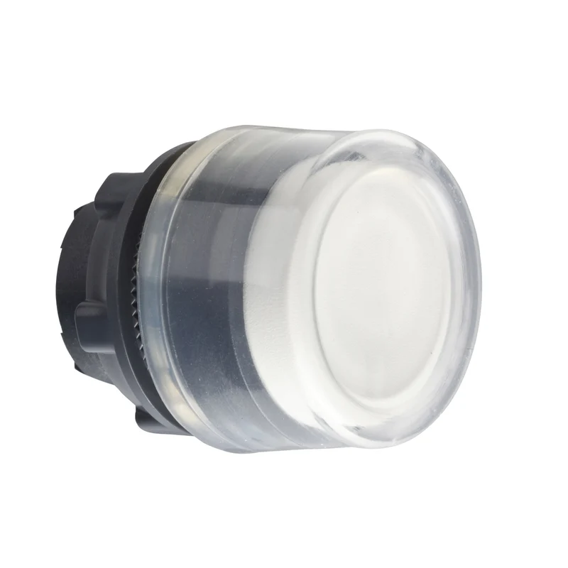 Head For Non Illuminated Push Button, Harmony XB5, XB4, White Flush Pushbutton Ø22 Mm Spring Return Unmarked