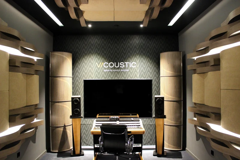 Vicoustic FlexiWave Ultra Full - Panneaux acoustiques hybride absorbeurs et diffuseurs (6 Unités)