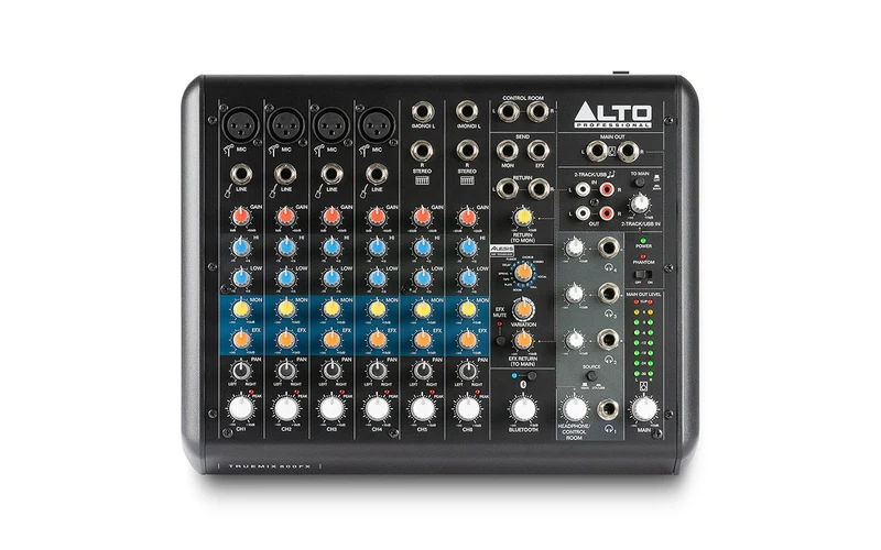ALTO TRUEMIX800FX - Mixeur compact 8 canaux avec USB, Bluetooth et Alesis Multi-FX