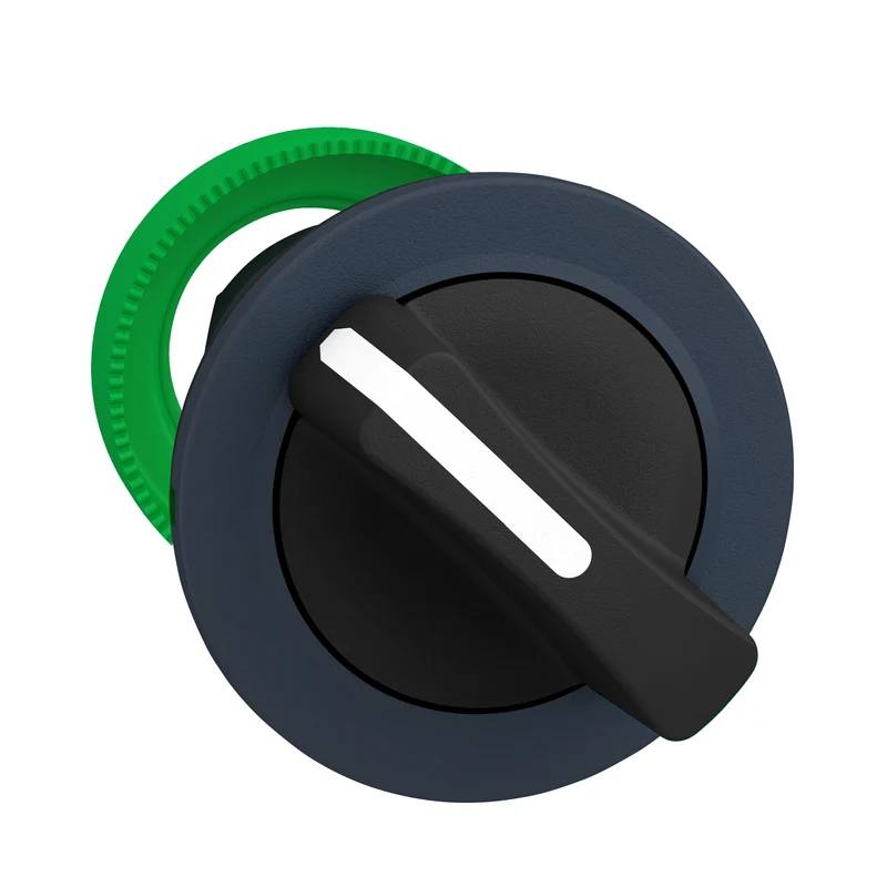 FLUSH MOUNTED BLACK SS 2 POS STAY PUT