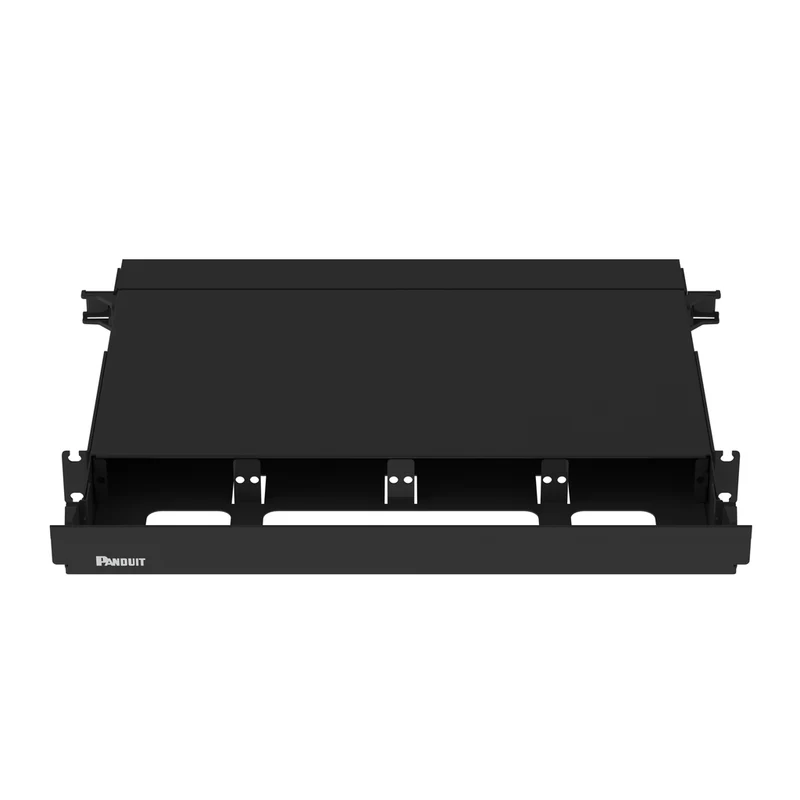 Opticom® Rack Mount Enclosure, Black, 1 RU, 4 FAP/Cassette Slots FRE1UBL