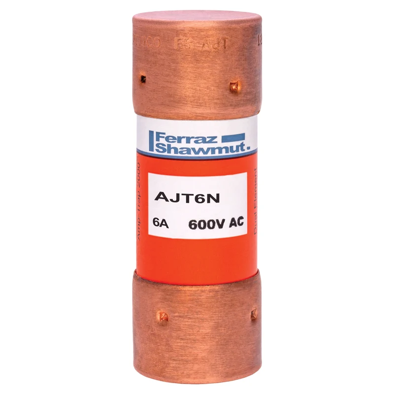 FUSE CLASS J TIME DELAY NON-INDICATING 6A 600V