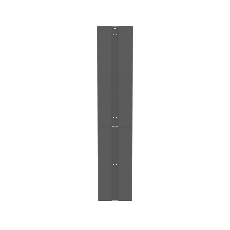 End Panel for PR2V Managers, 45 RU, Black PR2VEP