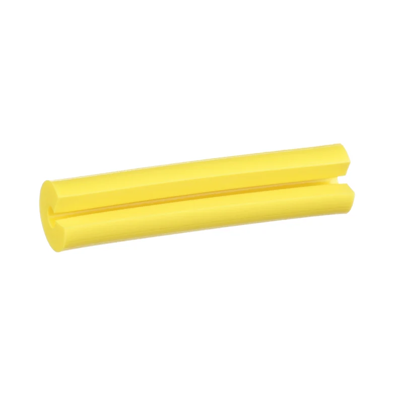 LabelCore™ Identification Sleeve, Flexible PVC, Yellow, 1"x1.25", PK100 NWSLC-2Y