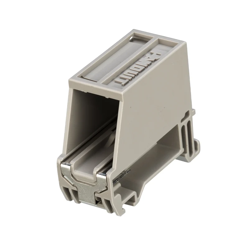Mini-Com® DIN Shielded Rail Mount Adapter, single port, IG CADIN1IG-S
