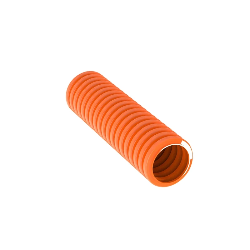 Corr. Loom Tubing Slit, .5" (12.7mm) X 100', Orange,PK1 CLT50F-C3