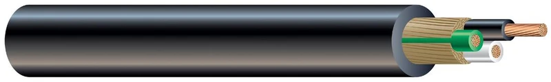 Electrical Cable SOOW 4 C 4 AWG 600 V Black SOOW4C4