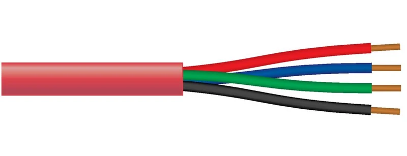 WIRE ALARM 2C#18 TWISTED PVC X150M