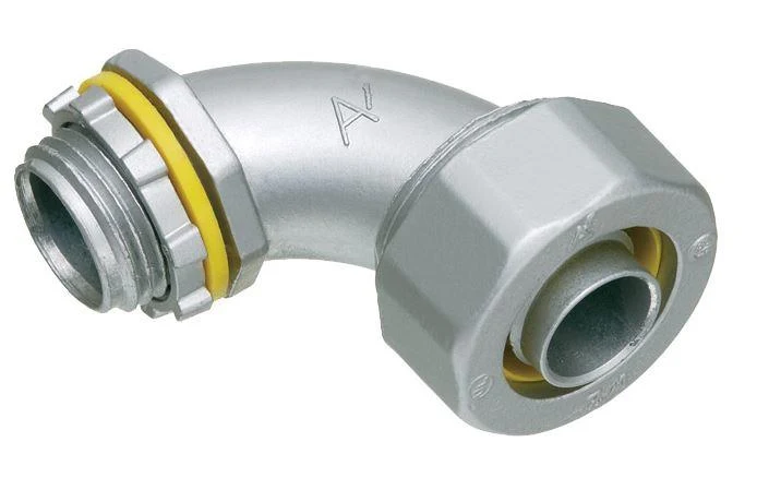 CONNECTOR LIQUIDTIGHT 3/4" 90 DEGREES ZINC